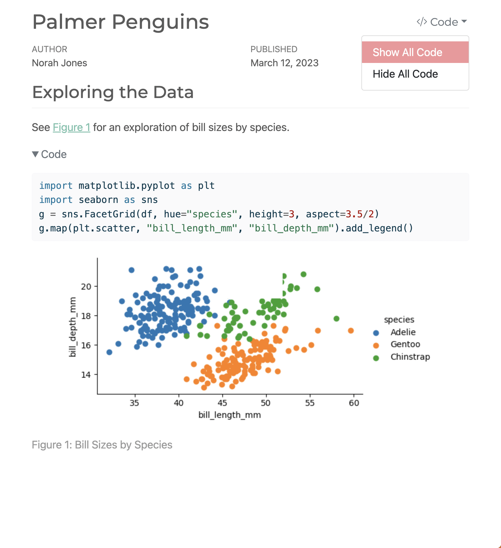 Sample Python project outputs showing data analysis and visualizations.